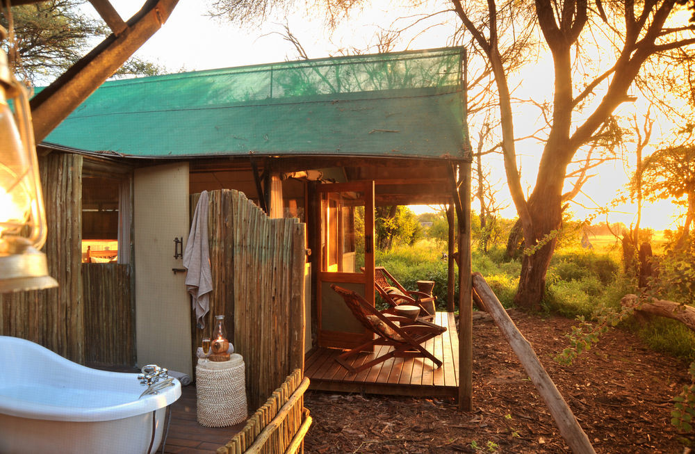 The Hide Safari Camp Hotel Dete Bagian luar foto