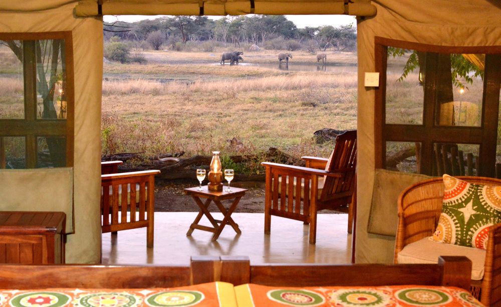 The Hide Safari Camp Hotel Dete Bagian luar foto