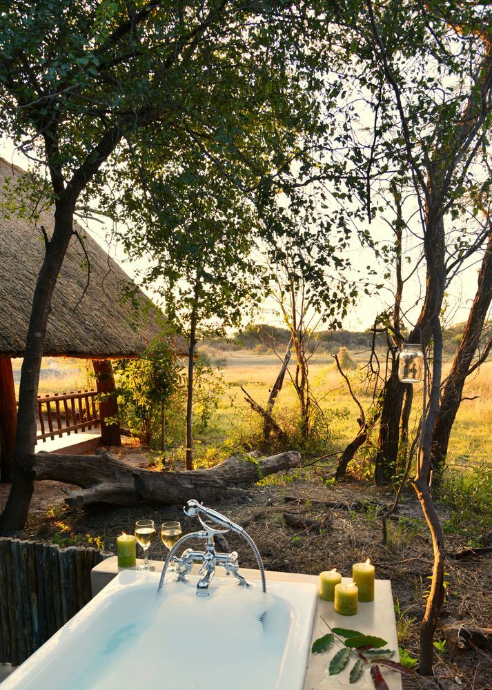 The Hide Safari Camp Hotel Dete Bagian luar foto