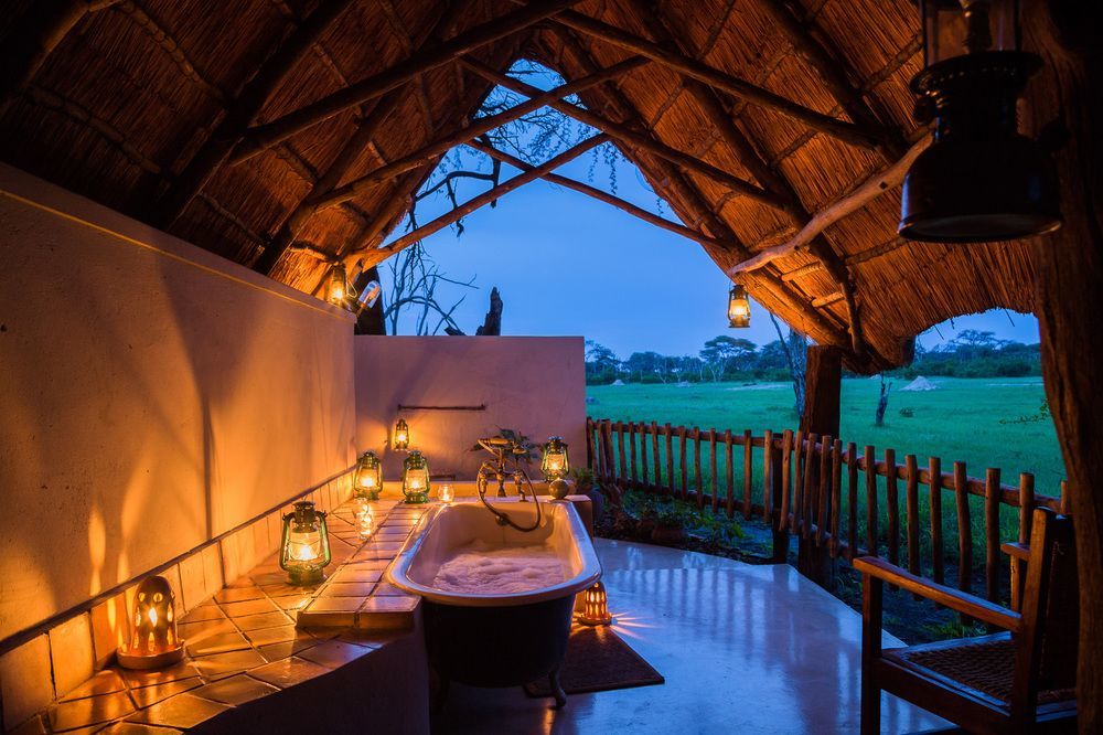The Hide Safari Camp Hotel Dete Bagian luar foto
