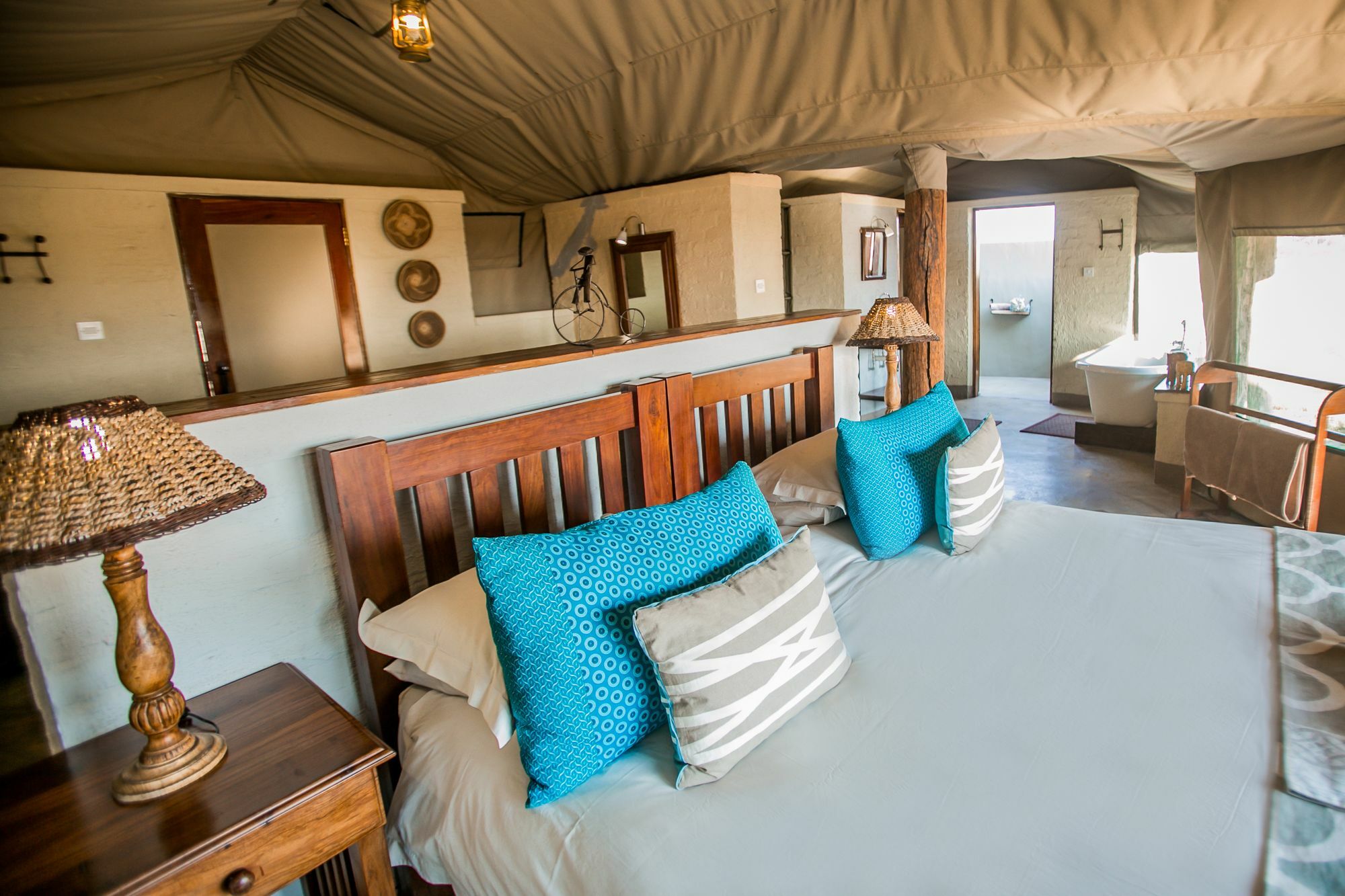 The Hide Safari Camp Hotel Dete Bagian luar foto